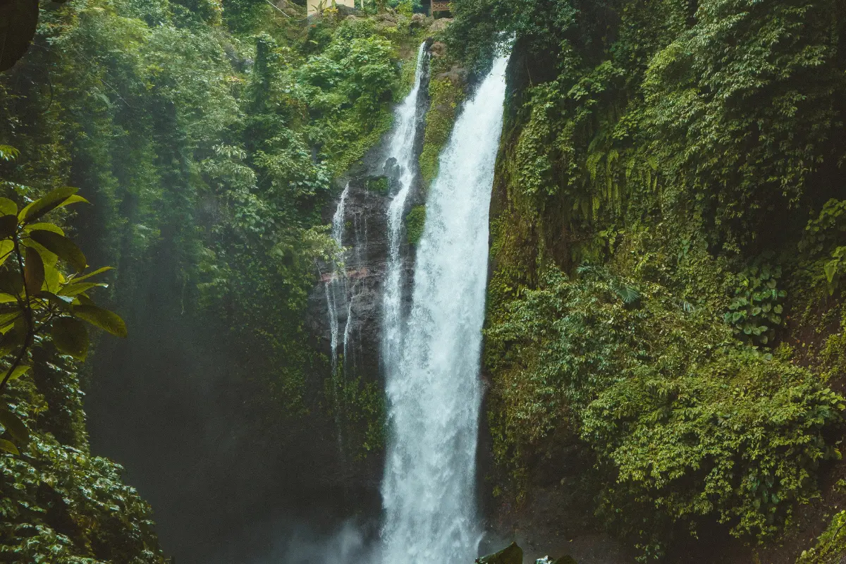 This beautiful waterfall of Bali is the right place to spend your honeymoon time.