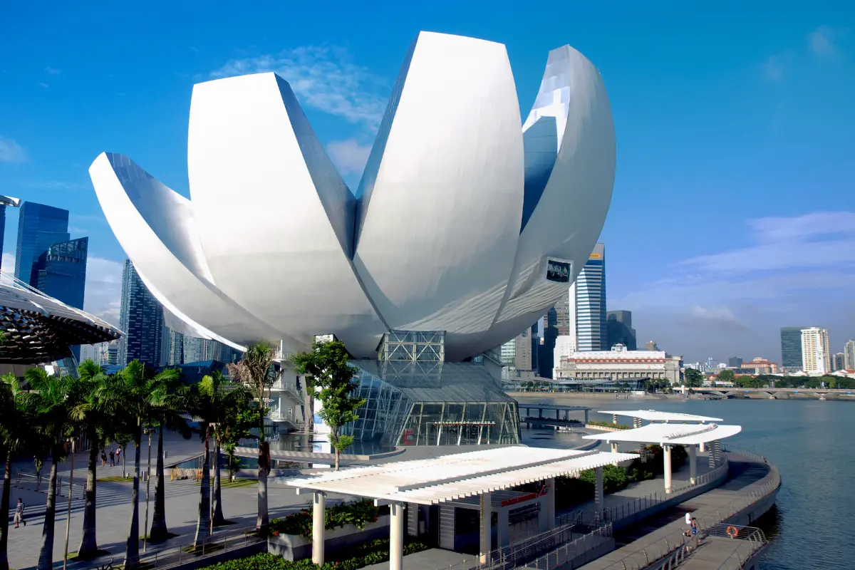 Enjoy the Singapore Art Science Museum with your family.