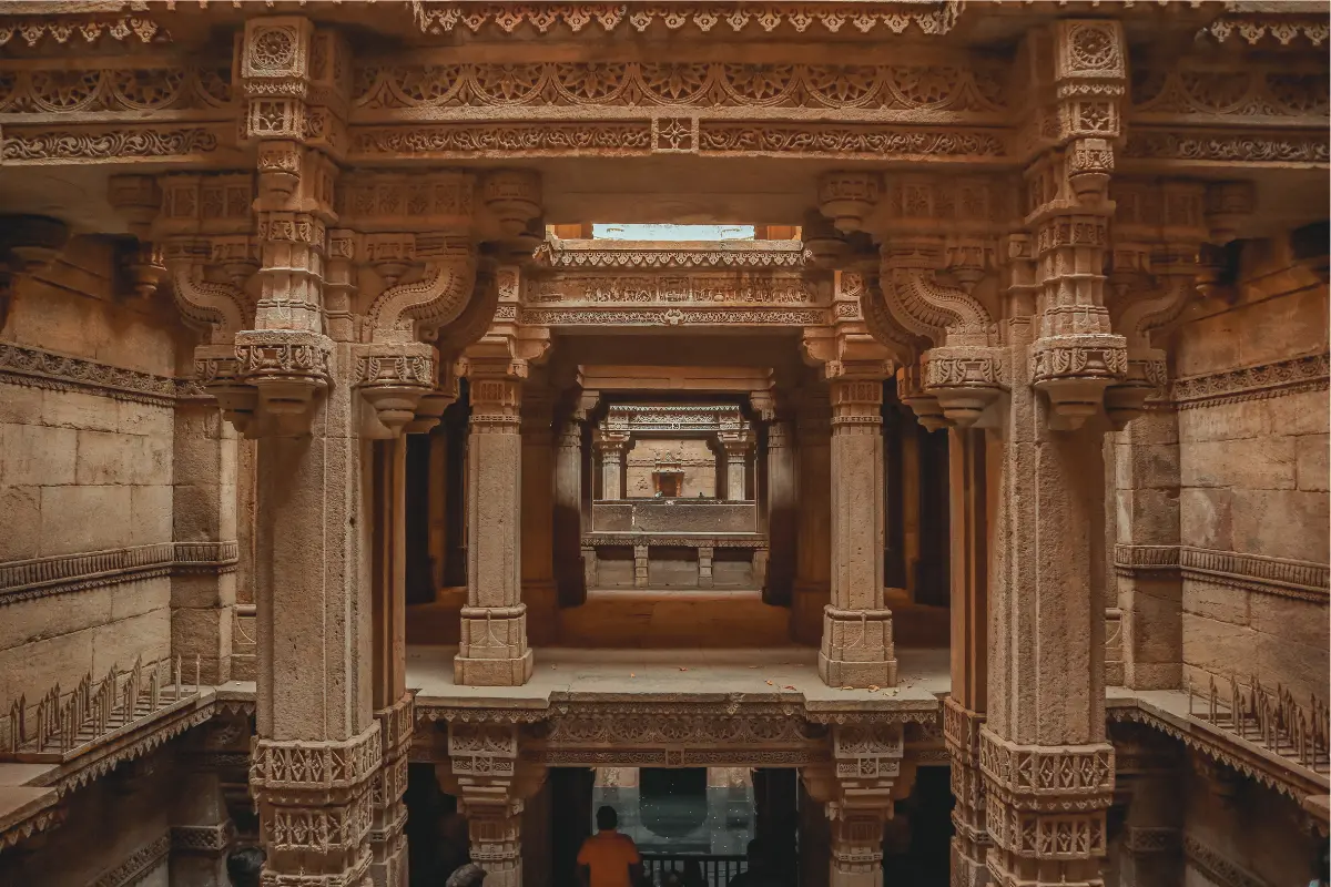 Magnificent view of Somnath Temple in Gujarat, illuminated against the evening sky.