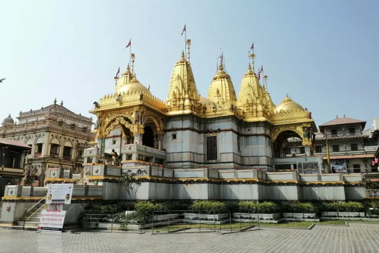 Visit Somnath Temple, an iconic religious site in Gujarat, known for its stunning architecture and spiritual significance.