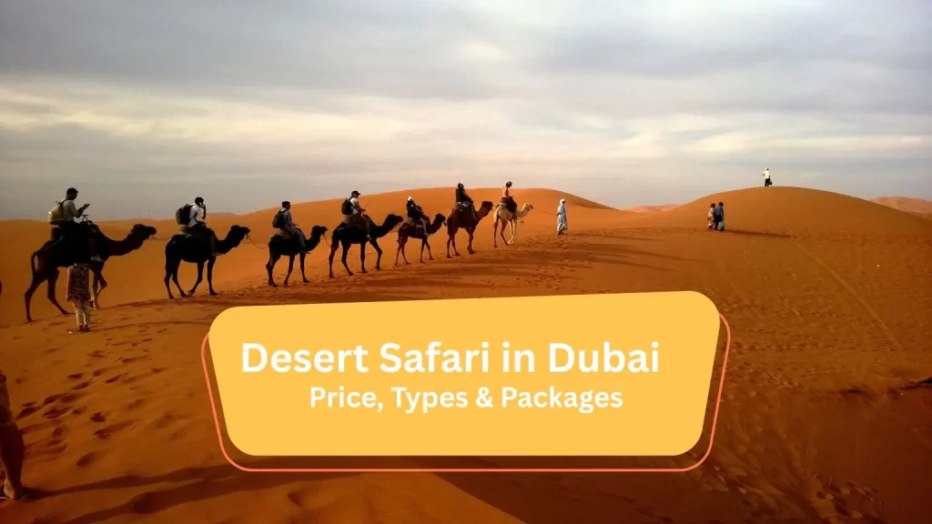 Desert safari in dubai price