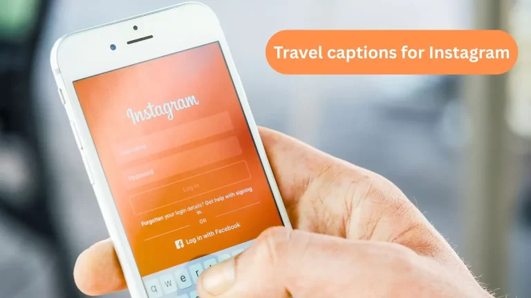Travel captions for Instagram